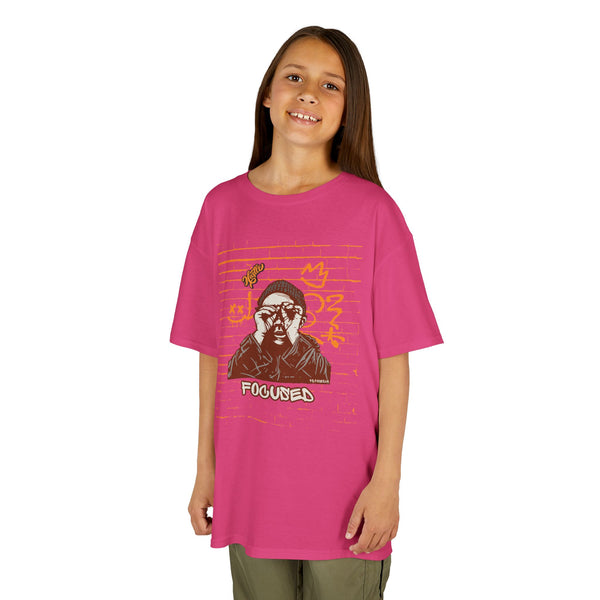 Kids Hustle Mode Tee - Focused