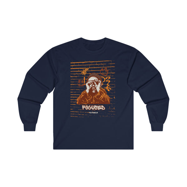 Hustle Mode Long Sleeve - Focused Brown Crown