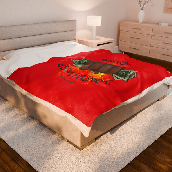Hustle Mode Plush Blanket - Hustling 25/Eight