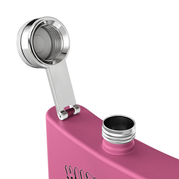 Flask, Hustle Mode - Stainless Steel 6oz (Hustle Activated)