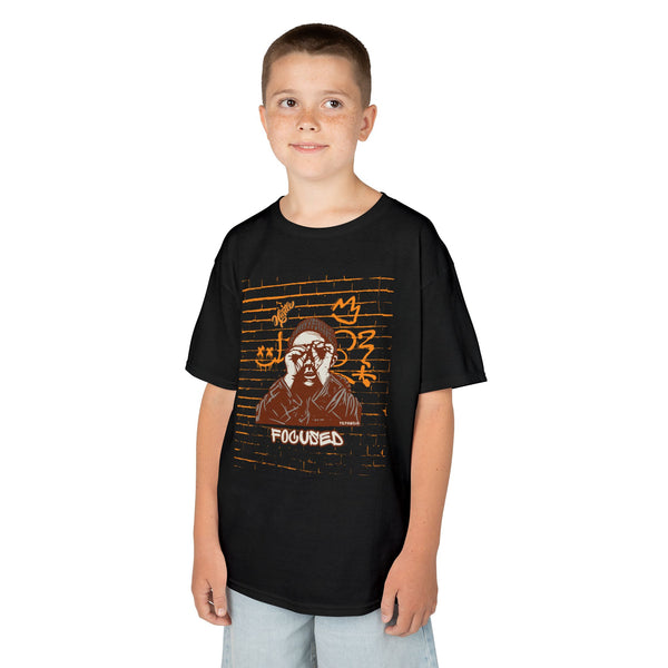 Kids Hustle Mode Tee - Focused