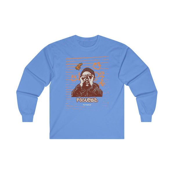 Hustle Mode Long Sleeve - Focused Yellow Crown