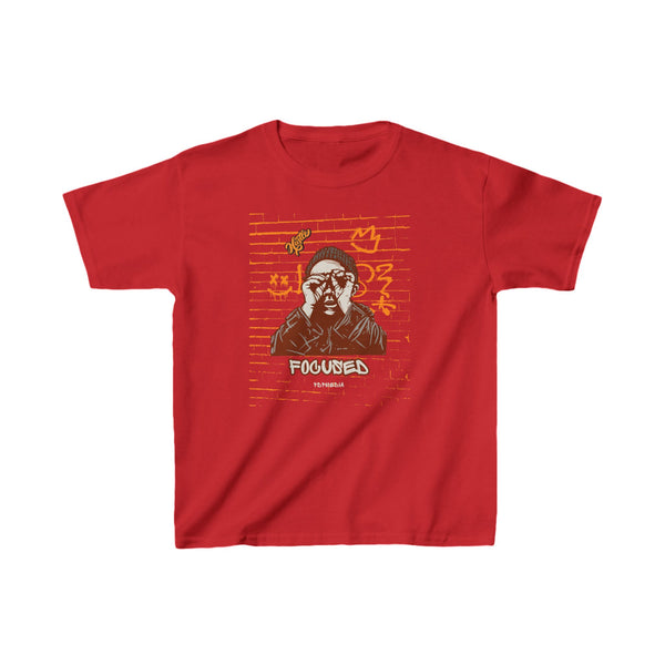 Kids Hustle Mode Tee - Focused