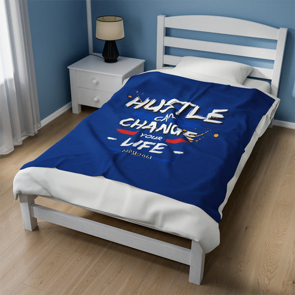 Hustle Mode Plush Blanket - Change Your Life