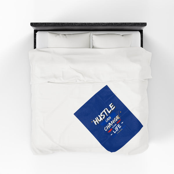 Hustle Mode Plush Blanket - Change Your Life