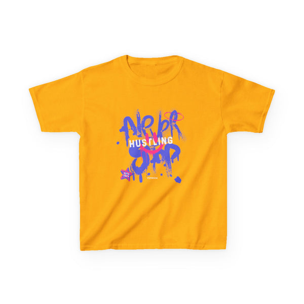 Kids Hustle Mode Tee - Never Stop