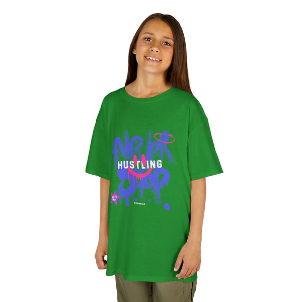Kids Hustle Mode Tee - Never Stop