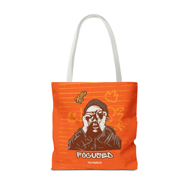 Hustle Mode Tote Bag - Focused Yellow Crown