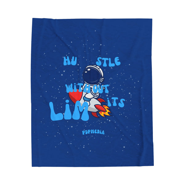 Hustle Mode Plush Blanket - Without Limits