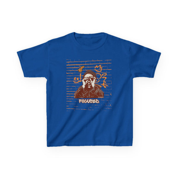 Kids Hustle Mode Tee - Focused
