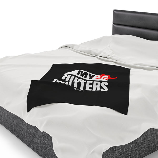 Hustle Mode Plush Blanket -My Hustle Matters