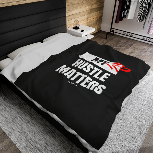 Hustle Mode Plush Blanket -My Hustle Matters