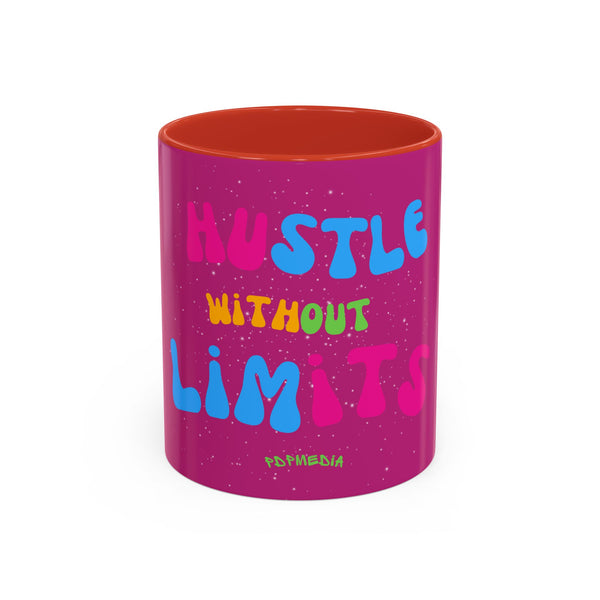 Hustle Mode Coffee Mug (11, 15oz) - Hustle Without Limits (Gift)