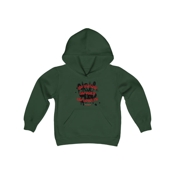 Hustle Mode (Kids) Youth Heavy Blend Hooded Hoodie - Big Dreams