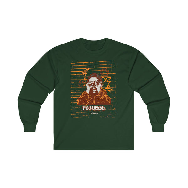 Hustle Mode Long Sleeve - Focused Brown Crown