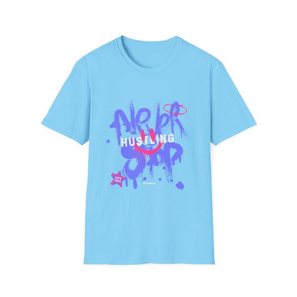 Hustle Mode Tee - Never Stop (Paint)