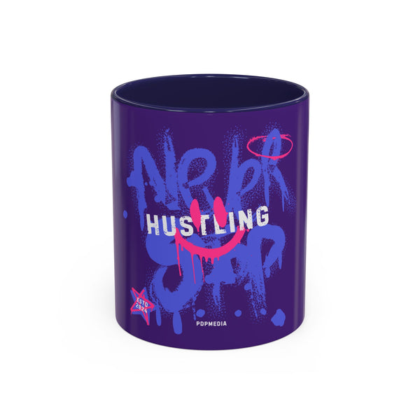 Hustle Mode Coffee Mug (11, 15oz) - Never Stop (Gift)