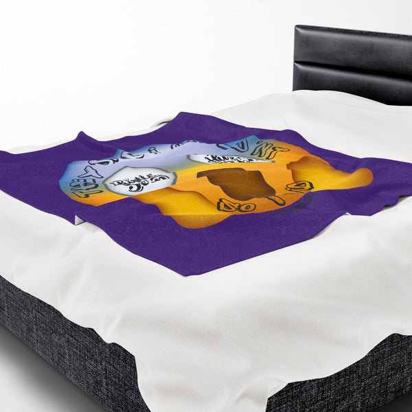 Hustle Mode Plush Blanket - They Said I Couldn't