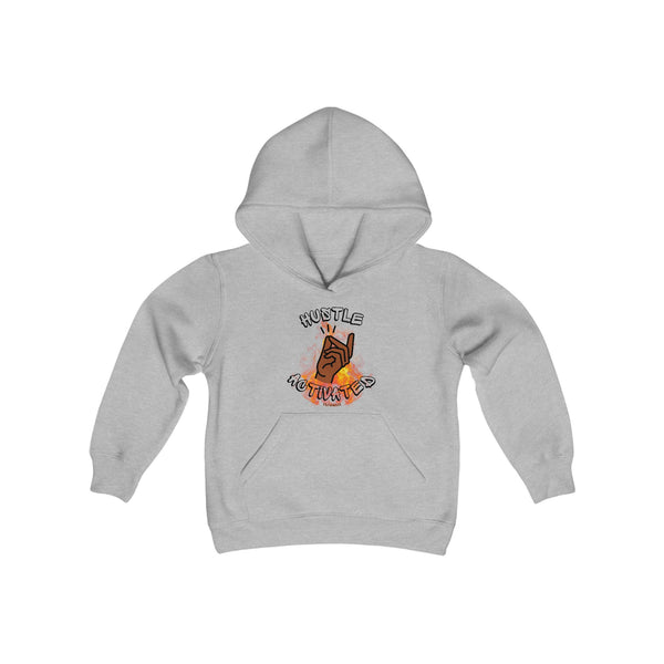 Hustle Mode (Kids) Youth Heavy Blend Hooded Hoodie - Activated