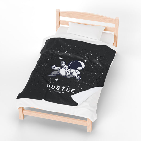 Hustle Mode Plush Blanket - Astronaut