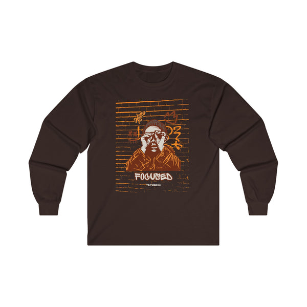 Hustle Mode Long Sleeve - Focused Brown Crown