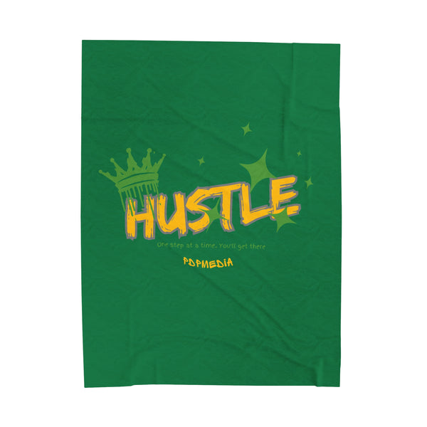 Hustle Mode Plush Blanket - King Hustle