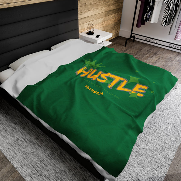 Hustle Mode Plush Blanket - King Hustle