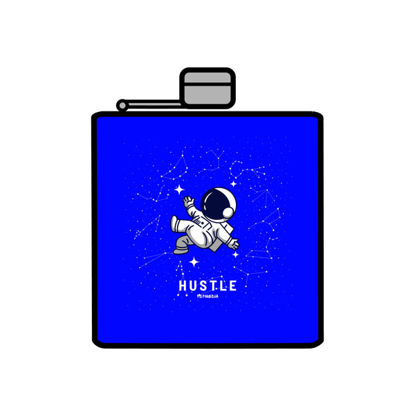 Flask, Hustle Mode - Stainless Steel 6oz (Astronaut)