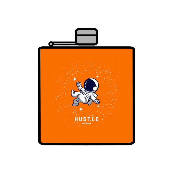 Flask, Hustle Mode - Stainless Steel 6oz (Astronaut)