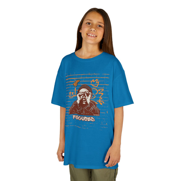 Kids Hustle Mode Tee - Focused