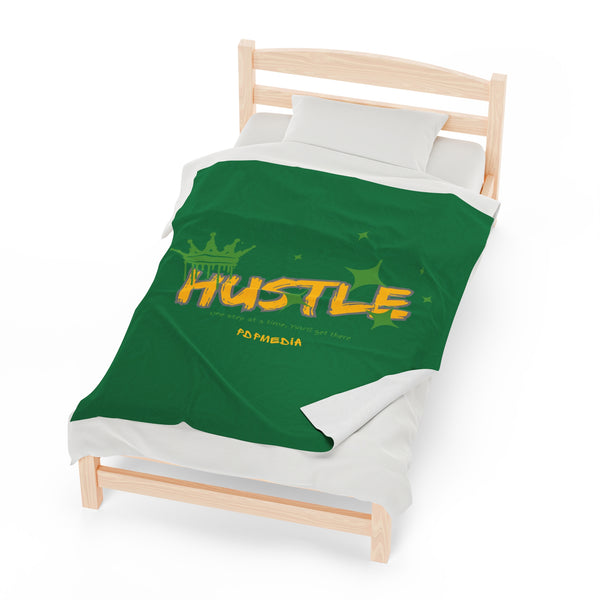 Hustle Mode Plush Blanket - King Hustle