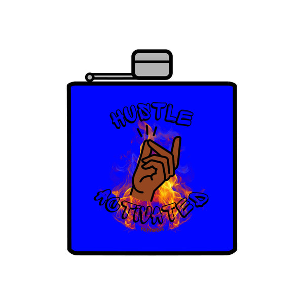 Flask, Hustle Mode - Stainless Steel 6oz (Hustle Activated)