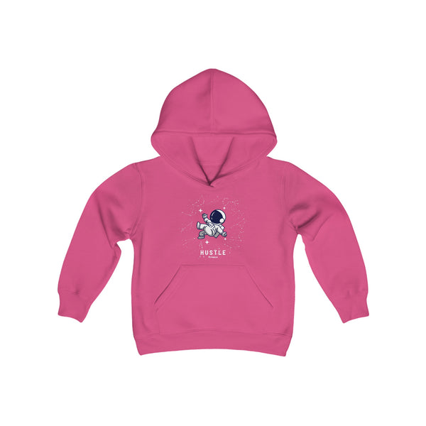 Hustle Mode (Kids) Youth Heavy Blend Hooded Hoodie - Astronaut