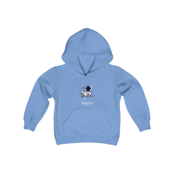 Hustle Mode (Kids) Youth Heavy Blend Hooded Hoodie - Astronaut