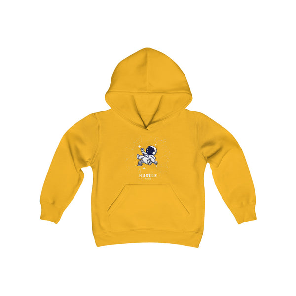 Hustle Mode (Kids) Youth Heavy Blend Hooded Hoodie - Astronaut