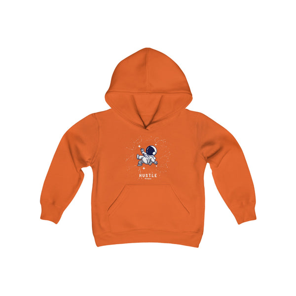 Hustle Mode (Kids) Youth Heavy Blend Hooded Hoodie - Astronaut