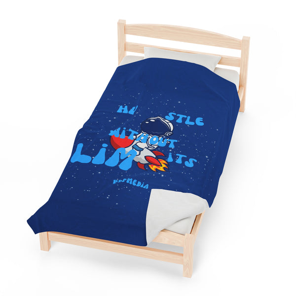 Hustle Mode Plush Blanket - Without Limits