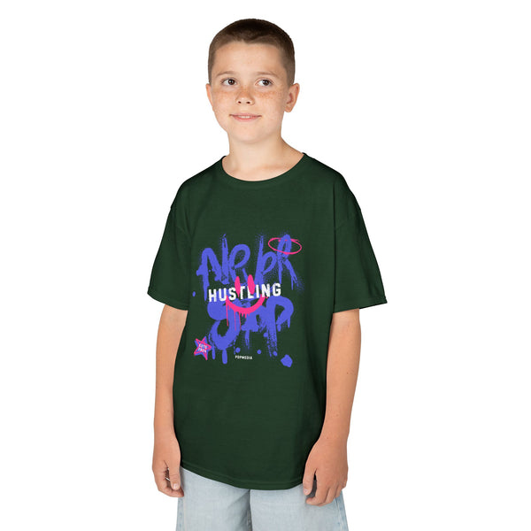 Kids Hustle Mode Tee - Never Stop