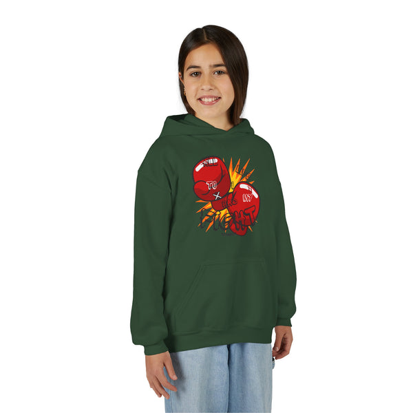 Hustle Mode (Kids) Youth Heavy Blend Hooded Hoodie - All My Life