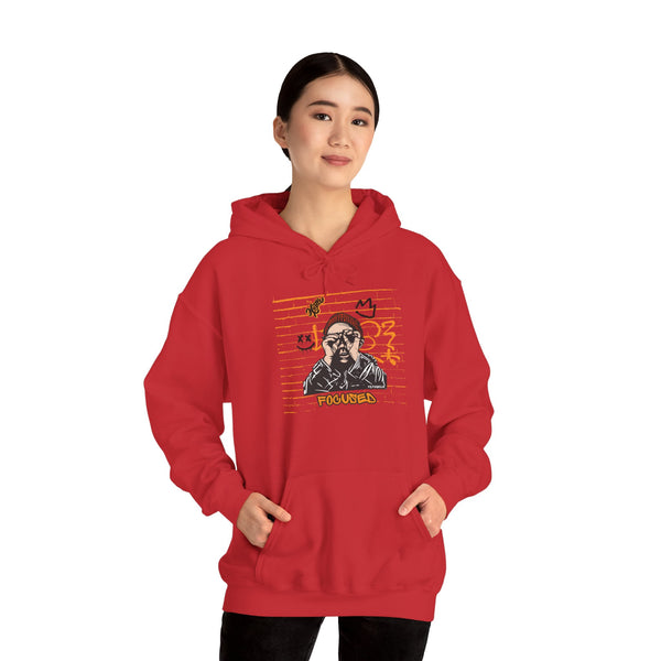 Hustle Mode Hoodie - Focused Black Crown