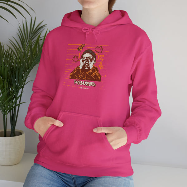 Hustle Mode Hoodie - Focused Brown Crown