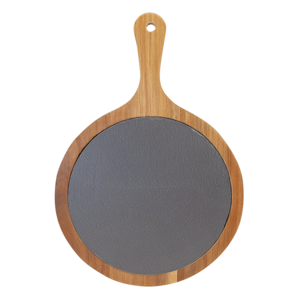 Charcuterie Board - Hustle Without Limits (Engraving) - Hosting Experience Upgrade Acacia Wood Slate Cheese Lovers Entertaining Statement Piece