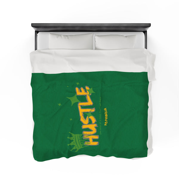 Hustle Mode Plush Blanket - King Hustle