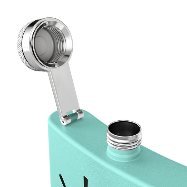 Flask, Hustle Mode - Stainless Steel 6oz (Hustle Lives Matter)
