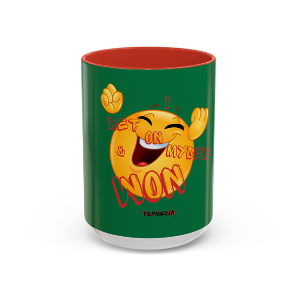 Hustle Mode Coffee Mug (11, 15oz) - I Won (Gift)