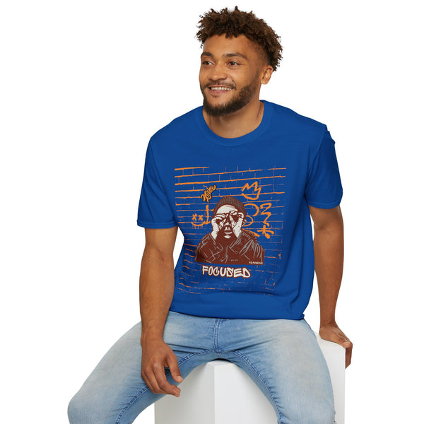 Hustle Mode Tee - Focused Yellow Crown