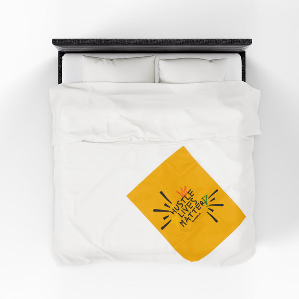 Hustle Mode Plush Blanket - Hustle Lives Matter