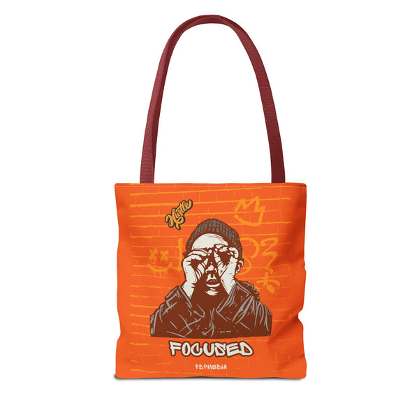 Hustle Mode Tote Bag - Focused Yellow Crown