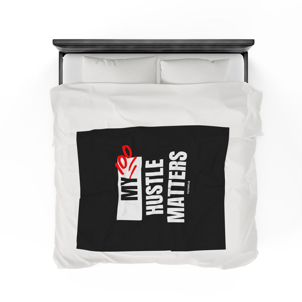 Hustle Mode Plush Blanket -My Hustle Matters