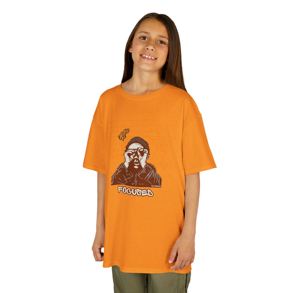 Kids Hustle Mode Tee - Focused